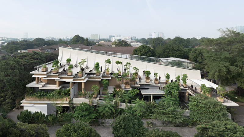 高空之上的味蕾享受，獨特的餐廳設計