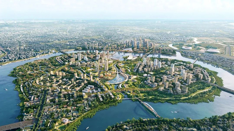 SOM贏得越南平貴-清多（Binh Quoi - Thanh Da)半島國(guó)際規(guī)劃和建筑設(shè)計(jì)競(jìng)賽第一名