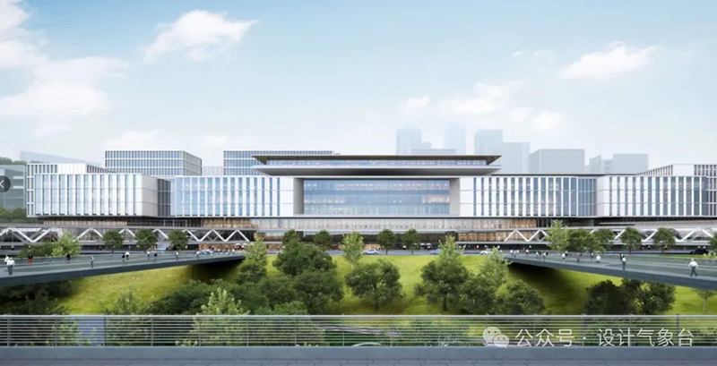 馬巖松新作方案被爆改！網友：外星飛船變成行政大樓？